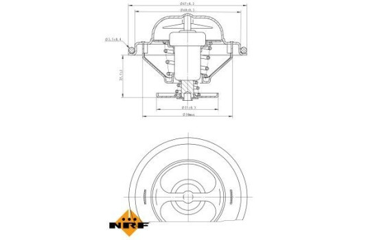 Thermostat, coolant EASY FIT