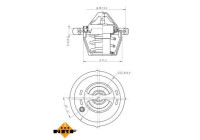 Thermostat, coolant EASY FIT