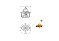 Thermostat, coolant EASY FIT