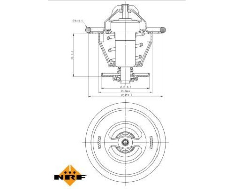 Thermostat, coolant EASY FIT, Image 5