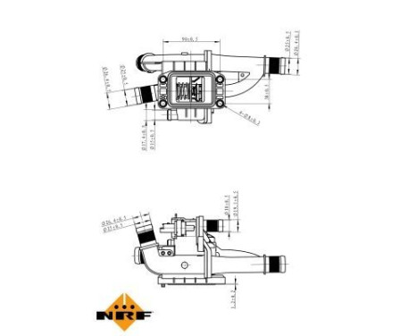 Thermostat, coolant EASY FIT, Image 5