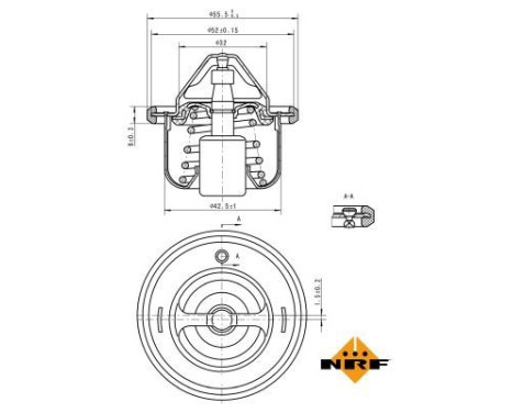 Thermostat, coolant EASY FIT, Image 5