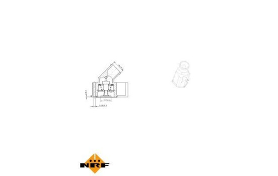Thermostat, coolant EASY FIT