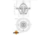 Thermostat, coolant EASY FIT
