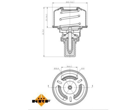 Thermostat, coolant EASY FIT, Image 5