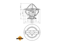 Thermostat, coolant EASY FIT