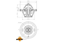 Thermostat, coolant EASY FIT