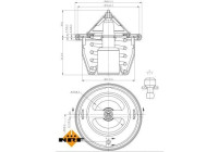 Thermostat, coolant EASY FIT