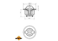 Thermostat, coolant EASY FIT