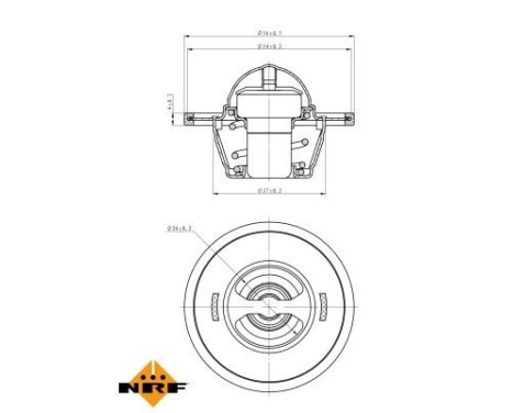 Thermostat, coolant EASY FIT, Image 5