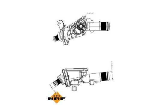 Thermostat, coolant EASY FIT, Image 5