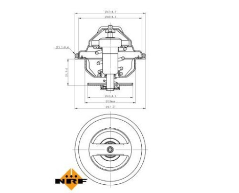 Thermostat, coolant EASY FIT, Image 5