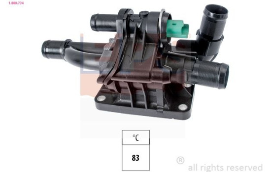 Thermostat, coolant Made in Italy - OE Equivalent