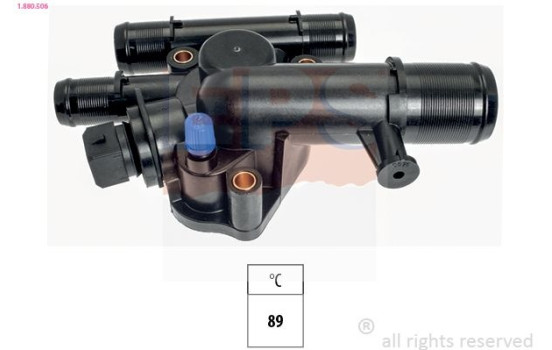 Thermostat, coolant Made in Italy - OE Equivalent