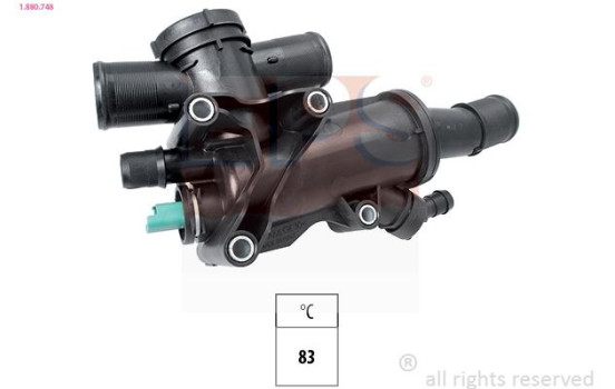Thermostat, coolant Made in Italy - OE Equivalent