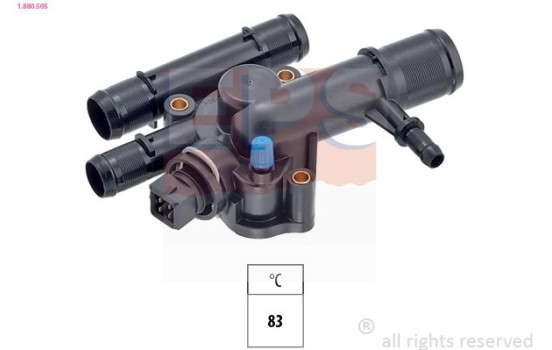 Thermostat, coolant Made in Italy - OE Equivalent