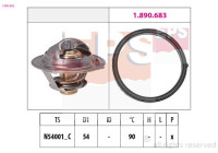 Thermostat, coolant Made in Italy - OE Equivalent