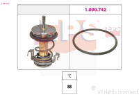 Thermostat, coolant Made in Italy - OE Equivalent