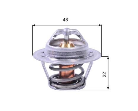 Thermostat, coolant TH00391G1 Gates, Image 2