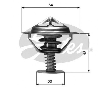 Thermostat, coolant TH05982G1 Gates, Image 2