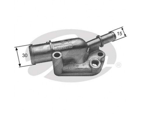 Thermostat, coolant TH09282G1 Gates