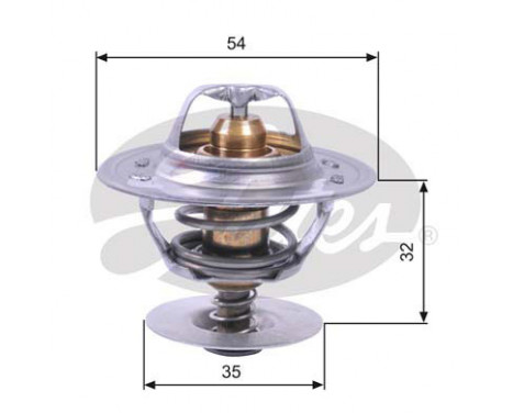 Thermostat, coolant TH11287G1 Gates, Image 2