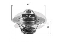 Thermostat, coolant TH12480G1 Gates