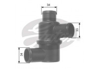 Thermostat, coolant TH14580 Gates