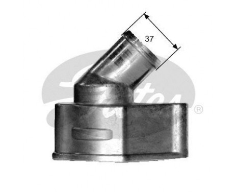 Thermostat, coolant TH15092G1 Gates, Image 2