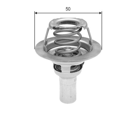 Thermostat, coolant TH23491G1 Gates, Image 2