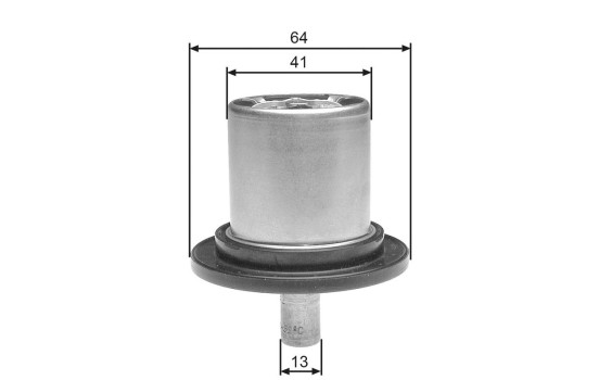 Thermostat, coolant TH25882G1 Gates, Image 2