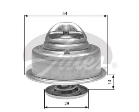 Thermostat, coolant TH27592G1 Gates