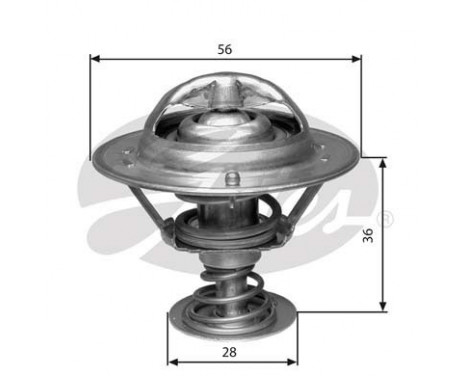 Thermostat, coolant TH31482G1 Gates