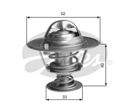 Thermostat, coolant TH31588G1 Gates