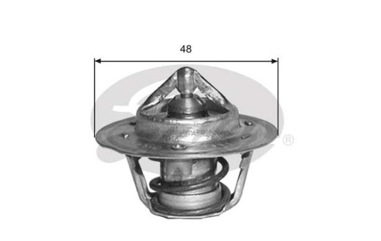 Thermostat, coolant TH33291G1 Gates