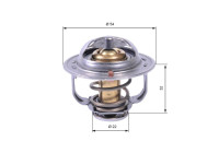 Thermostat, coolant TH42589G1 Gates