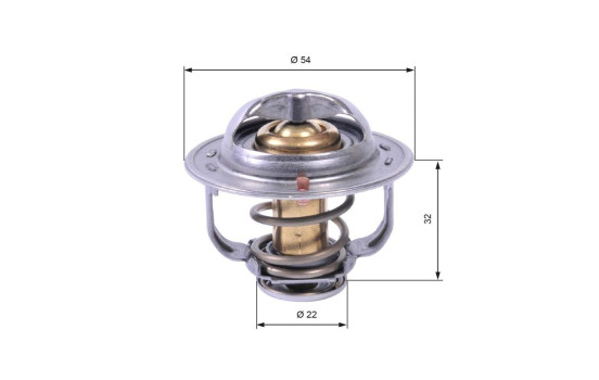 Thermostat, coolant TH42589G1 Gates