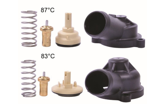 Thermostat, coolant TH704K1 Gates