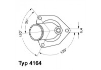 Thermostat, coolant
