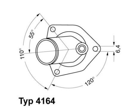 Thermostat, coolant