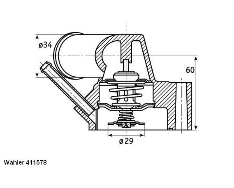 Thermostat, coolant, Image 2