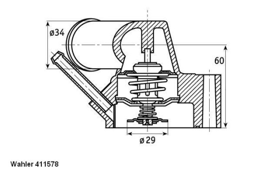 Thermostat, coolant, Image 2