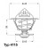 Thermostat, coolant