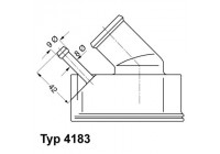Thermostat, coolant