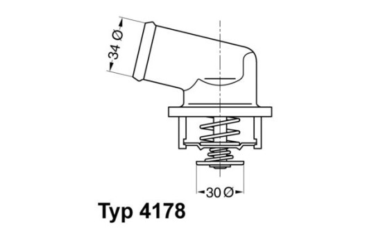 Thermostat, coolant