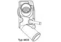 Thermostat, coolant