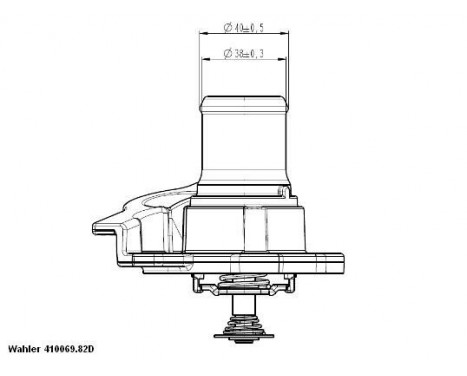 Thermostat, coolant