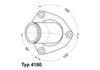 Thermostat, coolant