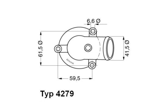 Thermostat, coolant