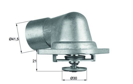 Thermostat, coolant